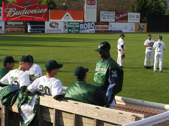 Pre- Game in Jamestown's Diethrick Field