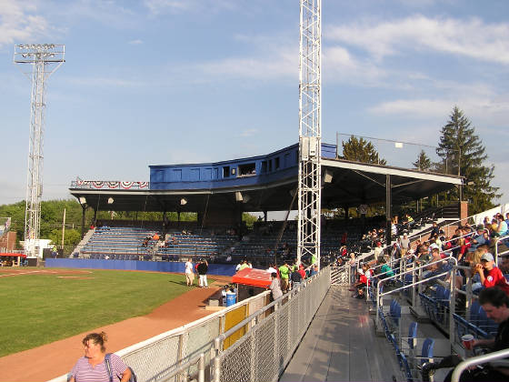 Looking in from Right field - Diethrick Field,